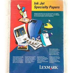 Ink Jet Specialty Papers by Lexmark